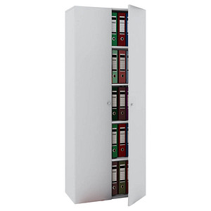 VCM my office Vandol Aktenschrank weiß 4 Fachböden 70,0 x 40,0 x 178,0 cm