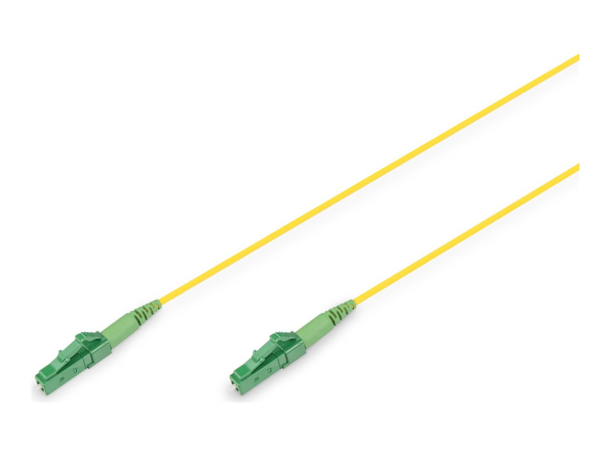 DIGITUS Glasfaser-Simplex-Patchkabel, LC/APC - LC/APC, 3,0 m
