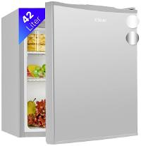 CLATRONIC Bomann KB 7346 ix-look Kühlschrank EEK: E (A - G) 42 l Standgerät Inox