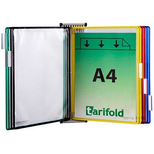 tarifold Wandsichttafelsystem Metall, DIN A4, bestückt