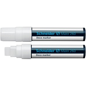 Schneider Maxx 260 Kreidemarker weiß 5,0 - 15,0 mm