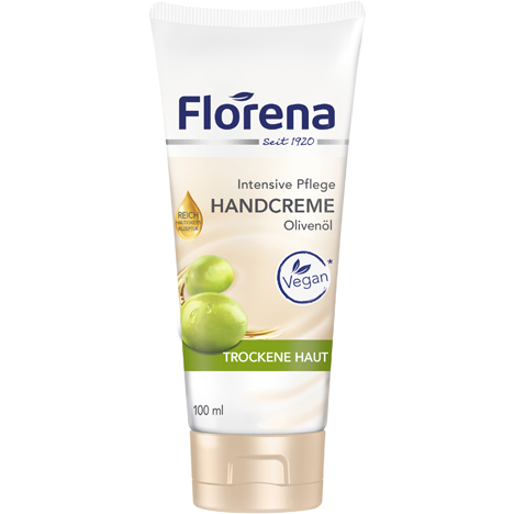 Handcreme Florena 100 ml | Olivenöl Handcreme Florena 100 ml | Olivenöl