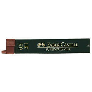 FABER-CASTELL Druckbleistift-Minen Super-Polymer 9065 S-2H