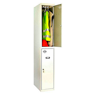 Simonrack Spind SIMONLOCKER DIY grau 8435104936252, 2 Schließfächer 40,0 x 50,0 x 180,0 cm