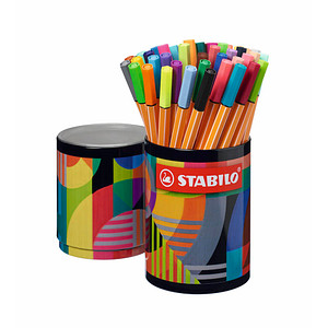 STABILO Fineliner point 88, 45er Metallrunddose ARTY
