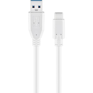 WENTRONIC USB 3.0 Anschlusskabel [1x USB 3.0 Stecker A - 1x USB-C? Stecker] 0.5