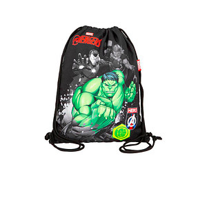 CoolPack Turnbeutel Kunststoff schwarz, grün