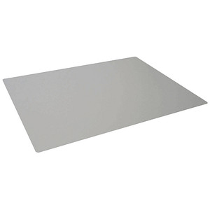 DURABLE Schreibunterlage mit Dekorrille, PP, grau