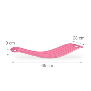 relaxdays Balance-Board pink 65,0 x 28,0 x 9,0 cm