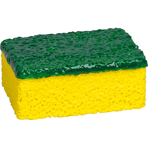 BRUNNEN Radiergummi Schwamm grün, gelb