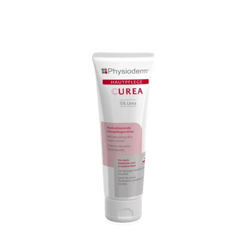 Physioderm CUREA (Typ O/W) parfümiert | 100 ml Hydratisierende Hautpflegecreme für stark belastete und trockene Haut Physioderm CUREA (Typ O/W) parfümiert | 100 ml Hydratisierende Hautpflegecreme für stark belastete und trockene Haut