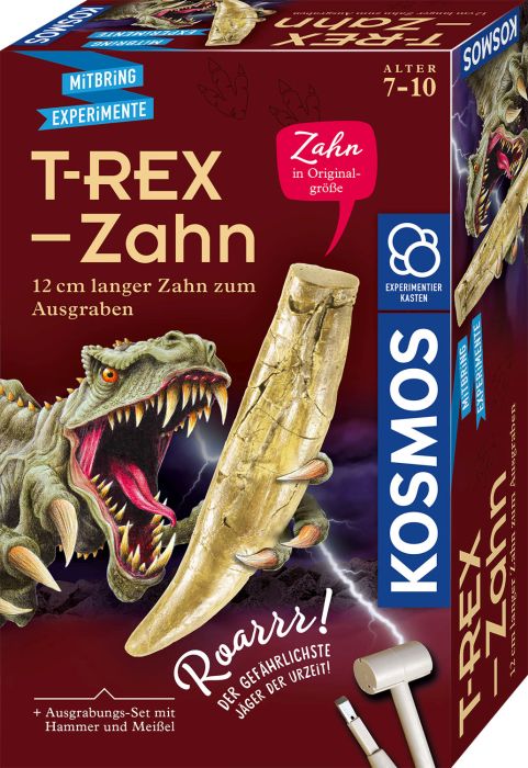 KOSMOS Experimentierkasten T-rex - Zahn mehrfarbig