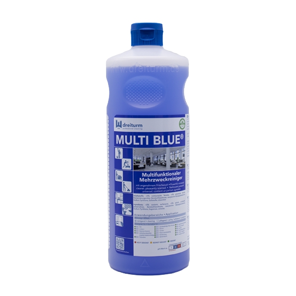 Multi Blue | 1 Liter Multifunktionaler Mehrzweck-Reiniger mit angenehmem Frischeduft Multi Blue | 1 Liter Multifunktionaler Mehrzweck-Reiniger mit angenehmem Frischeduft