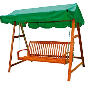 Garden Pleasure Hollywoodschaukel Miami braun