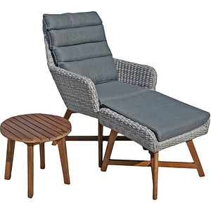 Garden Pleasure Loungesessel Calvia grau