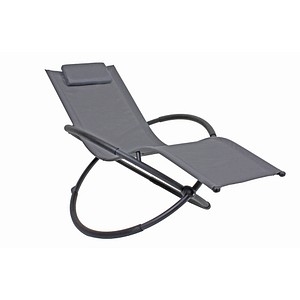 Garden Pleasure Sonnenliege Milos anthrazit