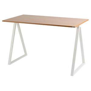 PAPERFLOW Schreibtisch easyHome LV9, weiß/buche