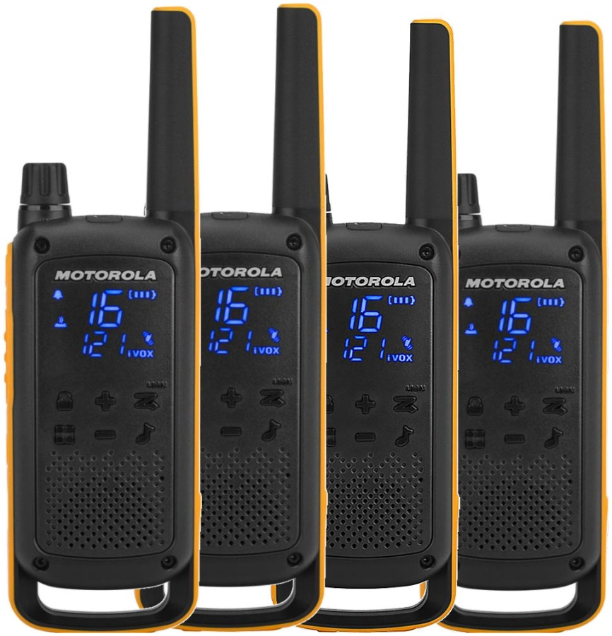 MOTOROLA Talkabout T82 Extreme QuadPack PMR446 HFG inkl. Koffer