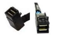 INTEL AXXCBL650HDHRT Cable Kit MiniSAS HD 650mm Straight to Right angle connect
