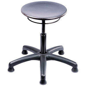 mey chair Hocker Assistent Basic A1S-TG-B 9068 schwarz