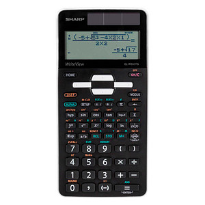 SHARP EL-W550TG Wissenschaftlicher Taschenrechner schwarz/grau SHARP EL-W550TG Wissenschaftlicher Taschenrechner schwarz/grau