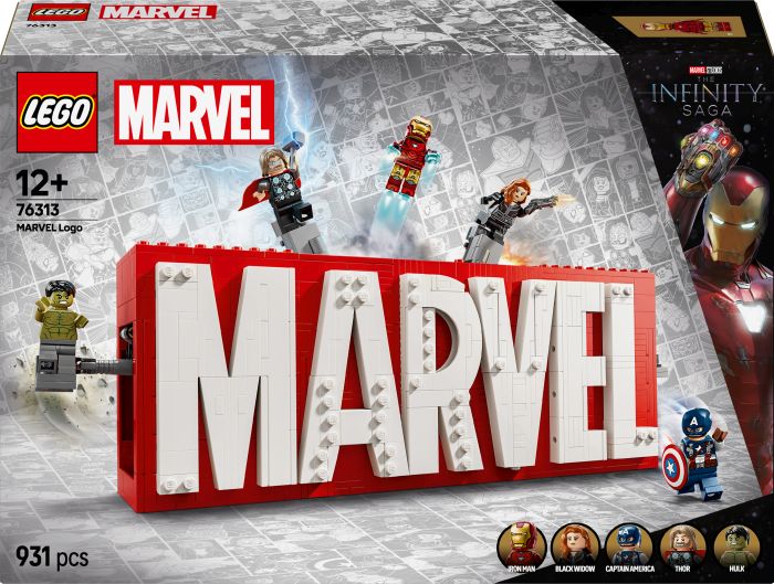 LGO MARVEL Logo & Minifiguren