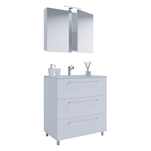 VCM my bath Badmöbel-Set Schubo 3-tlg. weiß 60,0 x 46,0 x 86,0 cm