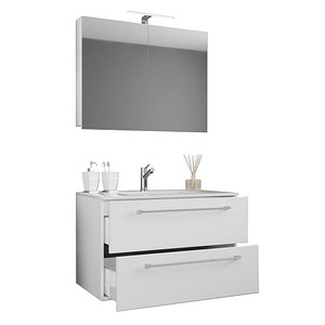 VCM my bath Badmöbel-Set Badinos 3-tlg. weiß 80,0 x 46,0 x 50,0 cm