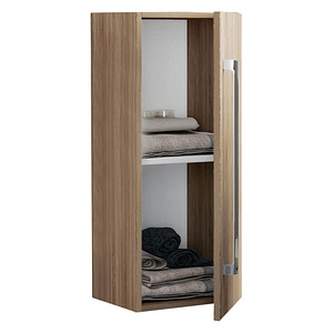 VCM my bath Badschrank VCB 3 sonoma-eiche 33,0 x 22,0 x 75,0 cm