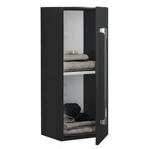 VCM my bath Badschrank VCB 3 schwarz 33,0 x 22,0 x 75,0 cm