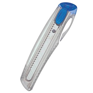 NT Cutter iL 120 P, Kunststoff-Gehäuse, blau-transparent