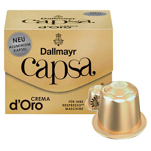 Dallmayr Capsa Crema d'Oro Kaffeekapseln 10 Portionen