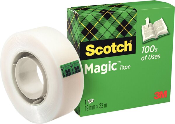 3M Klebeband 3M Scotch® Magic? 810 Matt (L x B) 33 m x 19 mm Inhalt: 1 Rolle(n) 3M Klebeband 3M Scotch® Magic? 810 Matt (L x B) 33 m x 19 mm Inhalt: 1 Rolle(n)