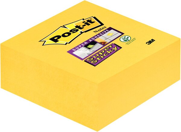 3M Post-it Haftnotiz Super Sticky 2014-S 76x76mm 270Bl. narzissengelb (2014-S)