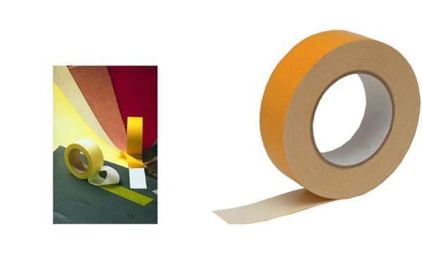 3M Scotch Teppich-Klebeband 9191, 5 0 mm x 25 m, gelb (9055134)