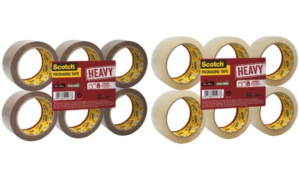 3M Scotch Verpackungsklebeband HEAV Y, 50 mm x 66 m (9005059)