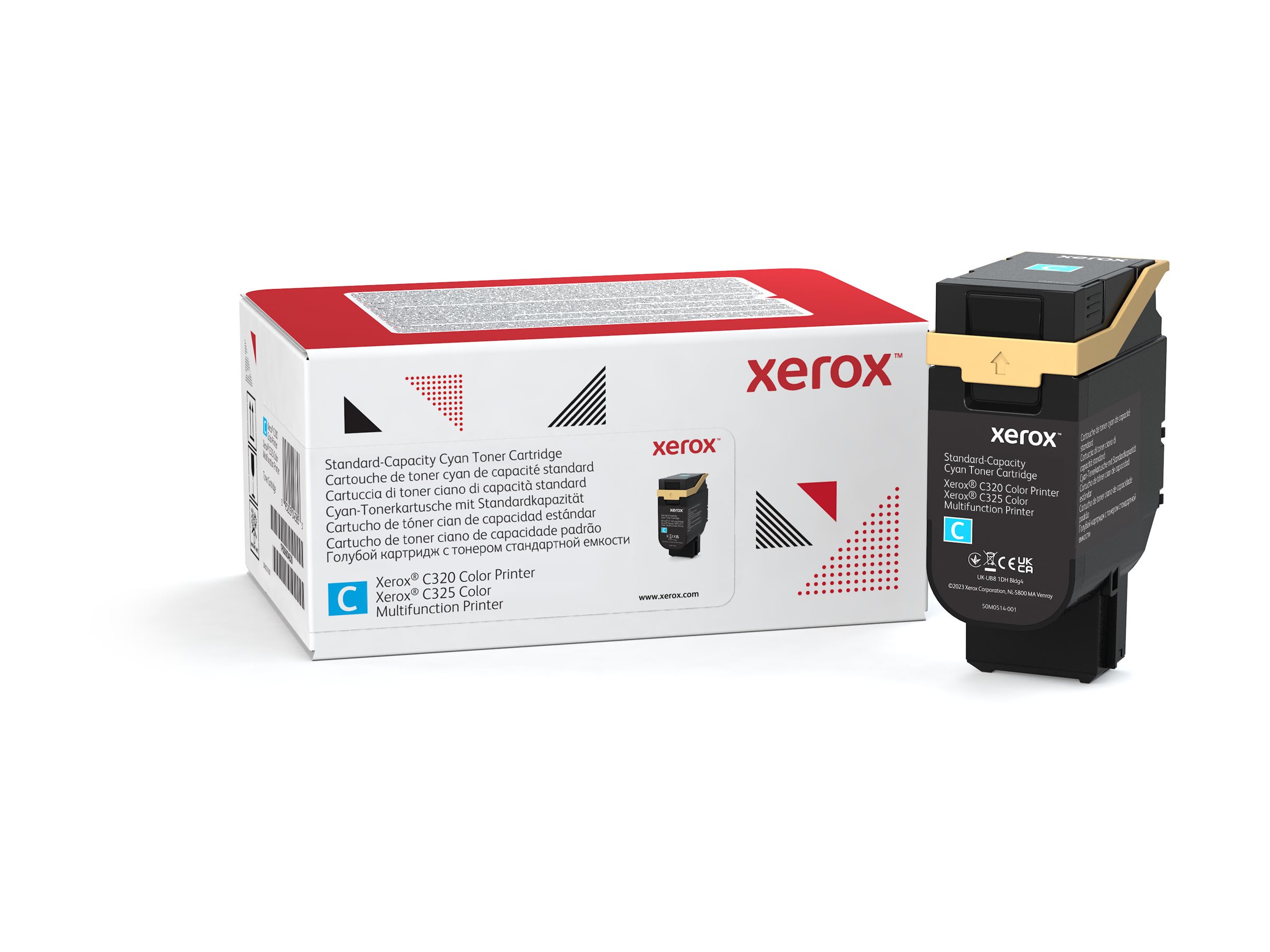 XEROX C320 C325 CYAN STANDARD CAPACITY