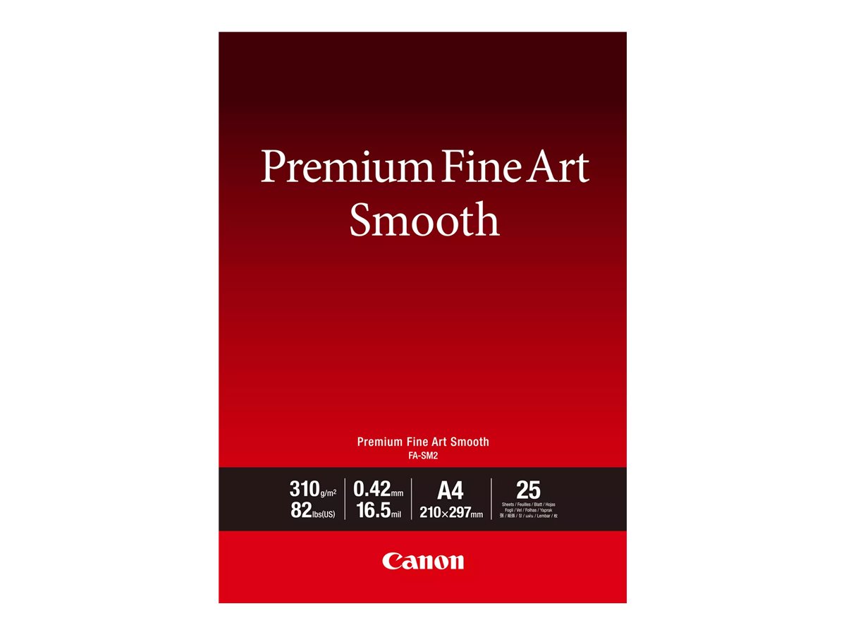 CANON FA-SM 2 Premium FineArt Smooth A 4, 25 Blatt, 310 g