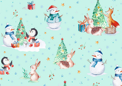 SUSY CARD Weihnachts-Geschenkpapier "Ho Ho Ho