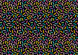 SUSY CARD Geschenkpapier "Sprinkles black", auf Rolle
