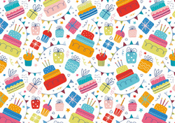 SUSY CARD Geschenkpapier "Let's Celebrate", auf Rolle