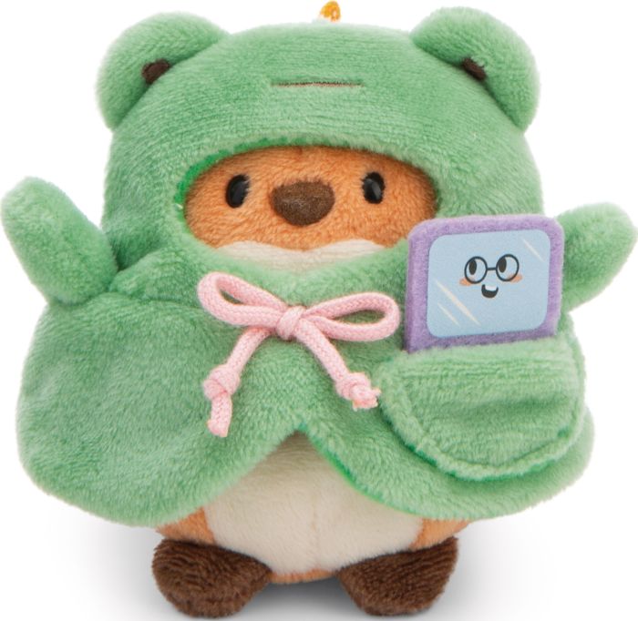 Set Kuscheltier Fuchs Geeks 8cm mit Vide