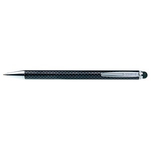 ONLINE® Touchpen-Kugelschreiber Stylus XL schwarz Schreibfarbe blau