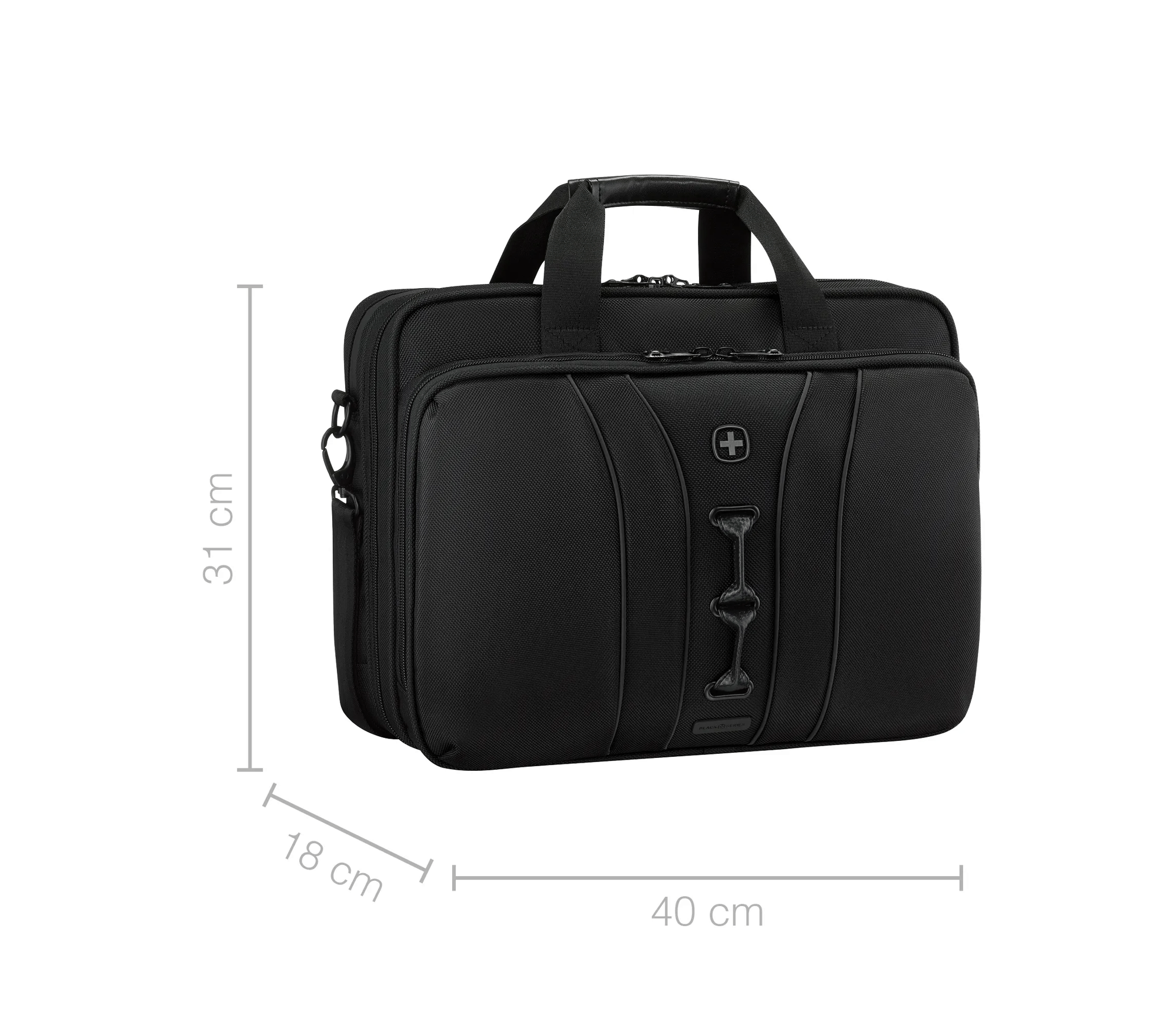 WENGER Legacy Black Series 16" Laptop-Tasche - schwarz
