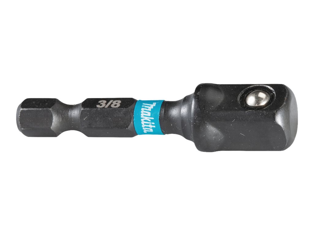 Makita Impact Black - Buchsen-Adapter - 3/8" - square - Sechs-Punkt - 1/4" - In