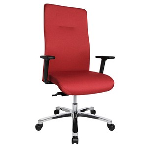 Topstar XXL Bürostuhl Big Star 20, BT290T W51 rot, alu Stoff