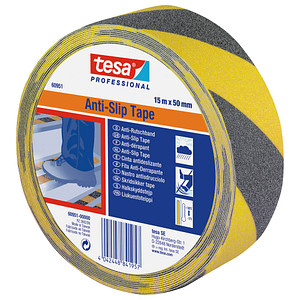 TESA 60951-00000-00 Anti-Rutschband tesa Anti-Rutsch 60951 Schwarz/Gelb (L x B)