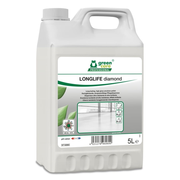 Tana LONGLIFE DIAMOND | 5 Liter Hochglänzende, strapazierfähige Pflegedispersion Tana LONGLIFE DIAMOND | 5 Liter Hochglänzende, strapazierfähige Pflegedispersion