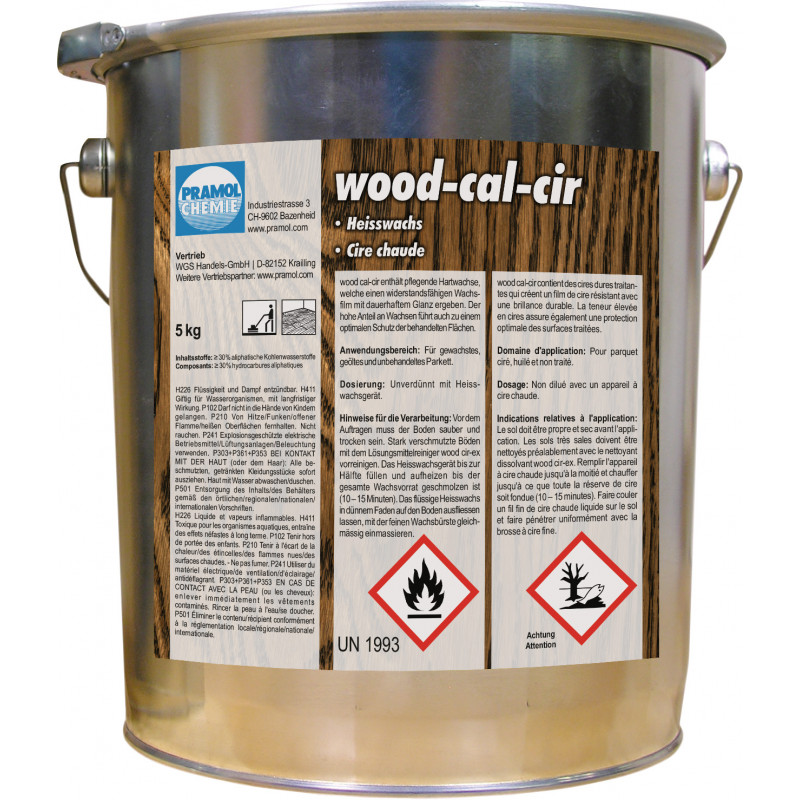 Wood-Cal-Cir | 2 x 5 kg Eimer Heißwachs Wood-Cal-Cir | 2 x 5 kg Eimer Heißwachs