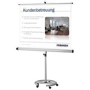 FRANKEN Stativ-Leinwand "Mobil", (B)1.500 x (H)1.500 mm